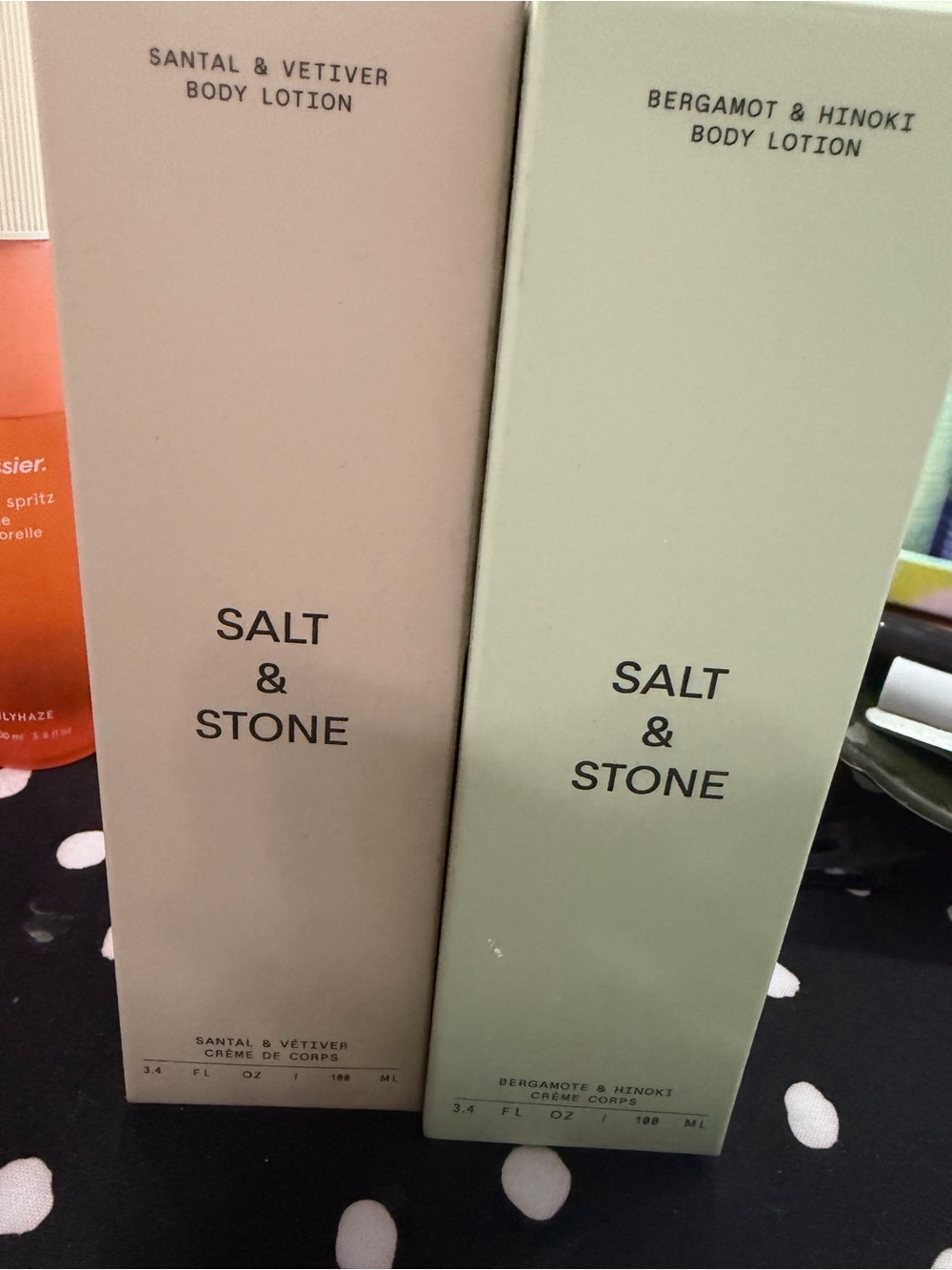 SALT & STONE Body Lotions - Santal & Vetiver + Bergamot & Hinoki NWT